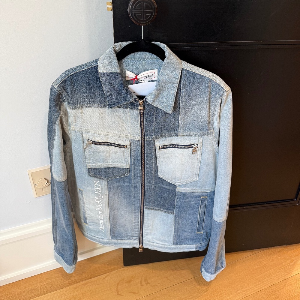 Alexander McQueen Patchwork Denim Jacket (BNWT)